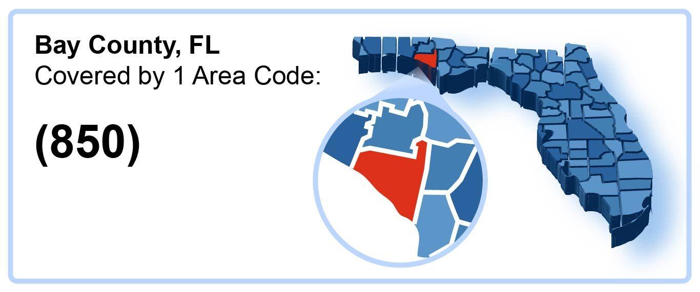 850_Area_Code_in_Bay_County_Florida